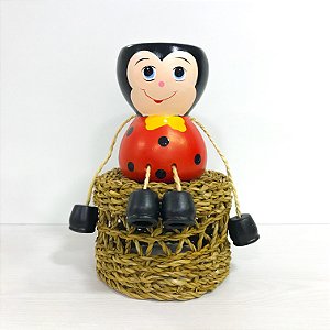 CACHEPOT JOANINHA COM GRAVATA
