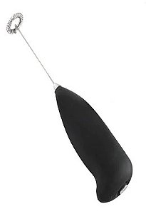 MIXER MANUAL PRETO 19,8CM