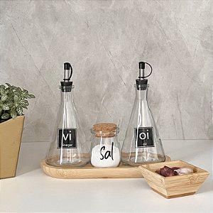 KIT GALHETEIRO 4 PEÇAS 250 ML