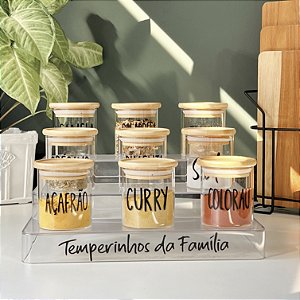 KIT TEMPEROS RACK MULTÍNIVEL SEAL 10 PEÇAS