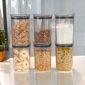 KIT POTES HERMÉTICOS SEAL 6UN 1L