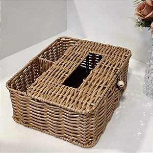 PORTA LENÇO DE PAPEL E ORGANIZADOR