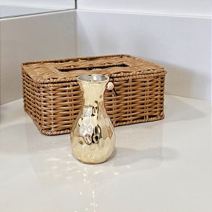 VASO DOURADO DE CERÂMICA