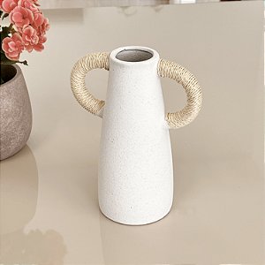 VASO DECORATIVO MIKONO CILINDRO 22CM