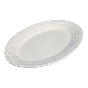 TRAVESSA PORCELANA NEW BONE BRANCA