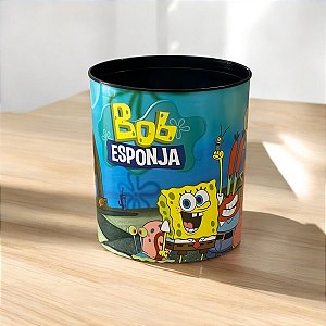 KIT BALDE E MANTA BOB ESPONJA
