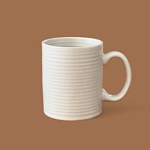 CANECA CERÂMICA SARAH BEGE 320ML