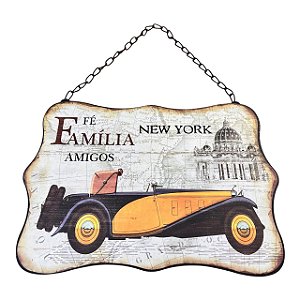 PLACA  ALUMÍNIO DECORATIVA