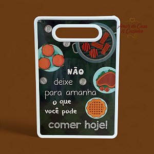TABUA DE CORTE PARA COZINHA ESTAMPAS DIVERTIDAS