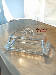 MANTEIGUEIRA DE VIDRO SERVIR BAMBOO 16CM