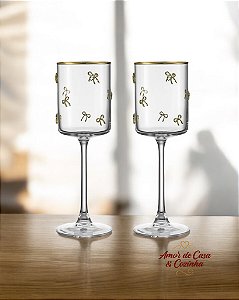 TAÇA ÁGUA E VINHO GRACE 270ML 2PC