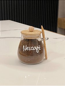 POTE AURORA TAMPA E COLHER DE BAMBU 400ML