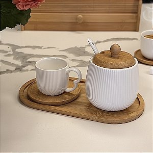 BANDEJA DE BAMBU PEQUENA OVAL 23,5X11,5X0,8CM