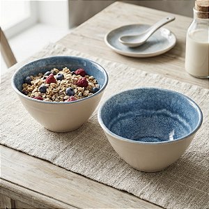 KIT 2 BOWLS MELAMINA AQUA 15CM