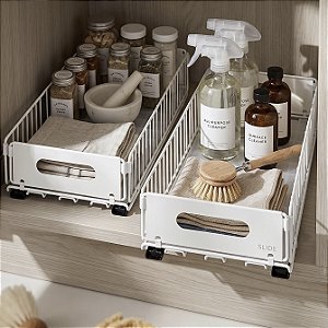 ORGANIZADOR EXPANSÍVEL ORGANIZADOR ARMÁRIO 37,5X24,5X10CM