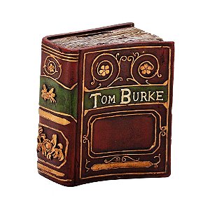 LIVRO COFRE EM RESINA TOM BURKE