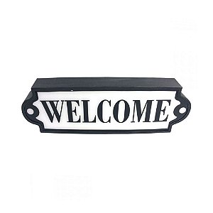 PLACA LUMINOSA WELCOME