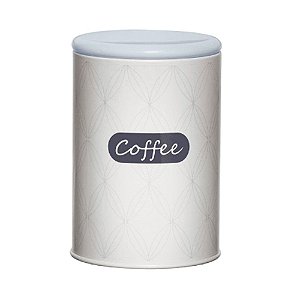 LATA PARA CAFÉ CINZA E AZUL CLARO