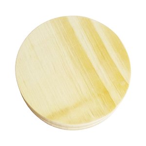 PORTA COPOS MADEIRA NATURAL 8,5 X 1,5 CM