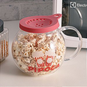 PIPOQUEIRA PARA MICROONDAS DE VIDRO BOROSSILICATO