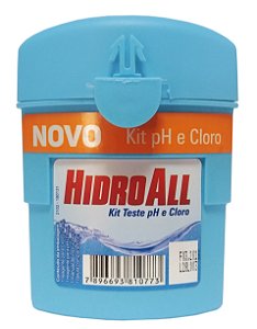 Kit de Teste pH/Cl Hidroall