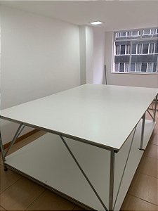 Mesa Corte - Estrutura Corte, Costura e Enfesto de Tecidos 2,5 x 2,0