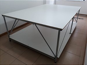 estrutura de mesa corte costura enfesto grafica - Steel Repair Team  Artefatos Artesanais Estilo Industrial