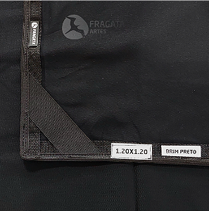 Brim Preto para Butterfly 100% algodão