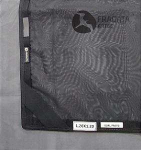 Tecido Voil preto para Butterfly