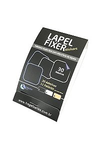 LAPEL FIXER adesivos dupla face + pelúcias para microfone de lapela