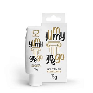 Yummy Grego Gel Beijável Eletrizante 15g