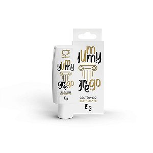 Yummy Grego Gel Beijável Eletrizante 15g