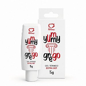 Yummy Grego Gel Beijável Extra Hot 15g