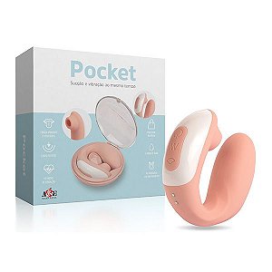 Pocket - Sucção e Vibração ao MesmoTempo!