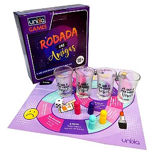 Jogo Rodada das Amigas Com 4 Shots Unika