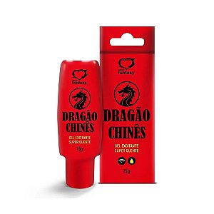 Dragão Chinês Gel Excitante Super Quente 15g