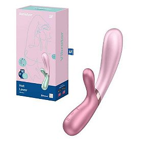 Vibrador Satisfyer Hot Lover Pink recarregável - Edição Limitada com APP