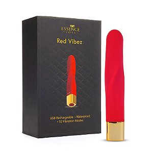 Vibrador recarregável Red Vibez - 10 Modos de Vibração