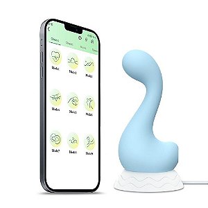 Vibrador e Sugador de Clítoris Recarregável My Dino 2 com APP