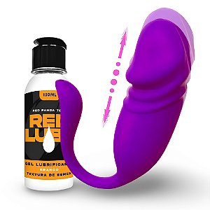 Vibrador Lash Maximus Recarregável + Red Lube 120ml