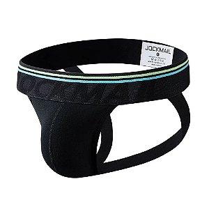 Jockstrap Jockmail New Collection Line - Preta