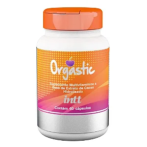 Orgastic Suplemento Multivitamínico 60 cápsulas - Mais disposição!