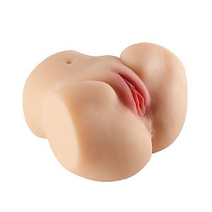 Masturbador formato Bunda com Sucção na vagina - Recarregável