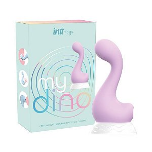 Vibrador e sugador de clitóris duplo recarregável My Dino