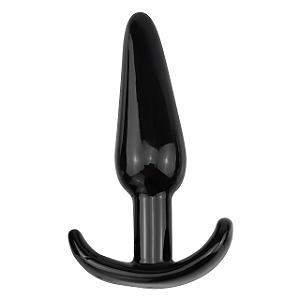 Plug Butt em silicone macio com Cone 12 cm X 6 cm
