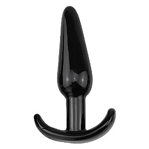 Plug Butt em silicone macio com Cone 12x6cm