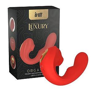 Orgasmic Vibrador Ponto G com Onda de Pressão e Impulso Luxury - Recarregável