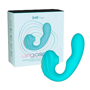 Orgasmic Vibrador Ponto G com Onda de Pressão e Impulso Tiffany - Recarregável
