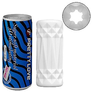 Masturbador Masculino Formato de Lata Super Soft