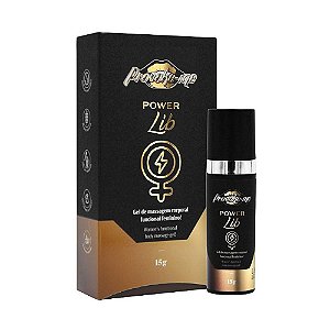 Gel excitante feminino PowerLib 15g.